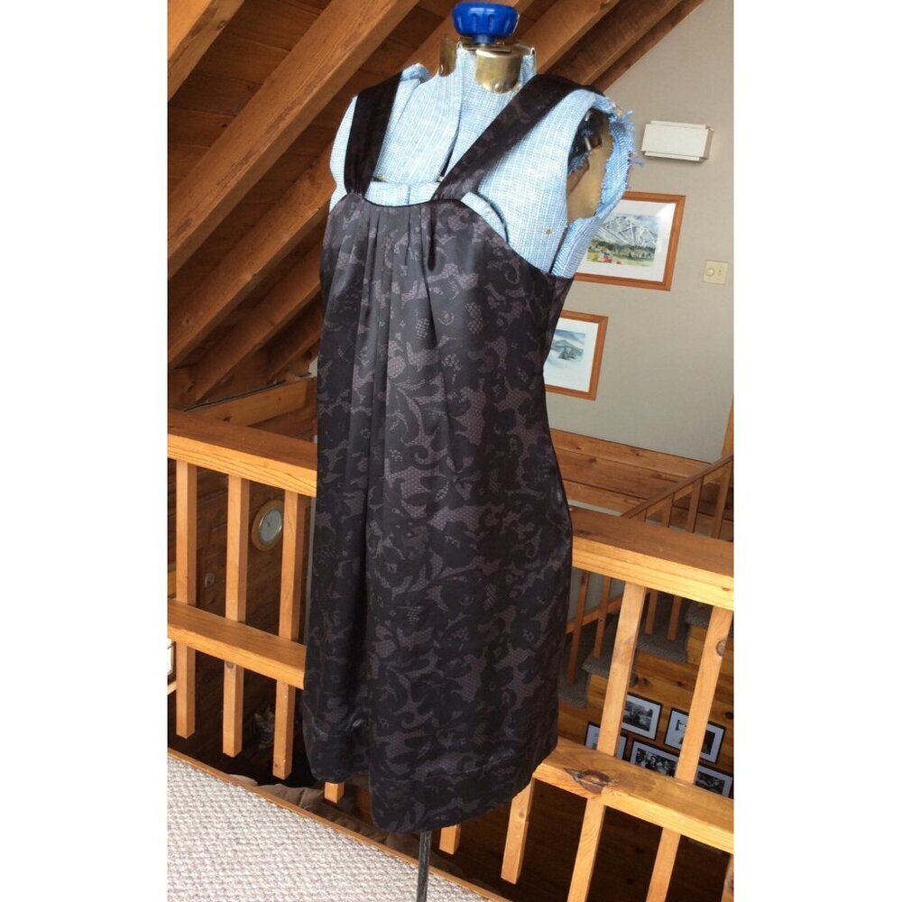 Banana Republic Satin Cocktail Dress Womens 2